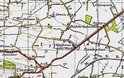 Old map of Nealhouse in 1947