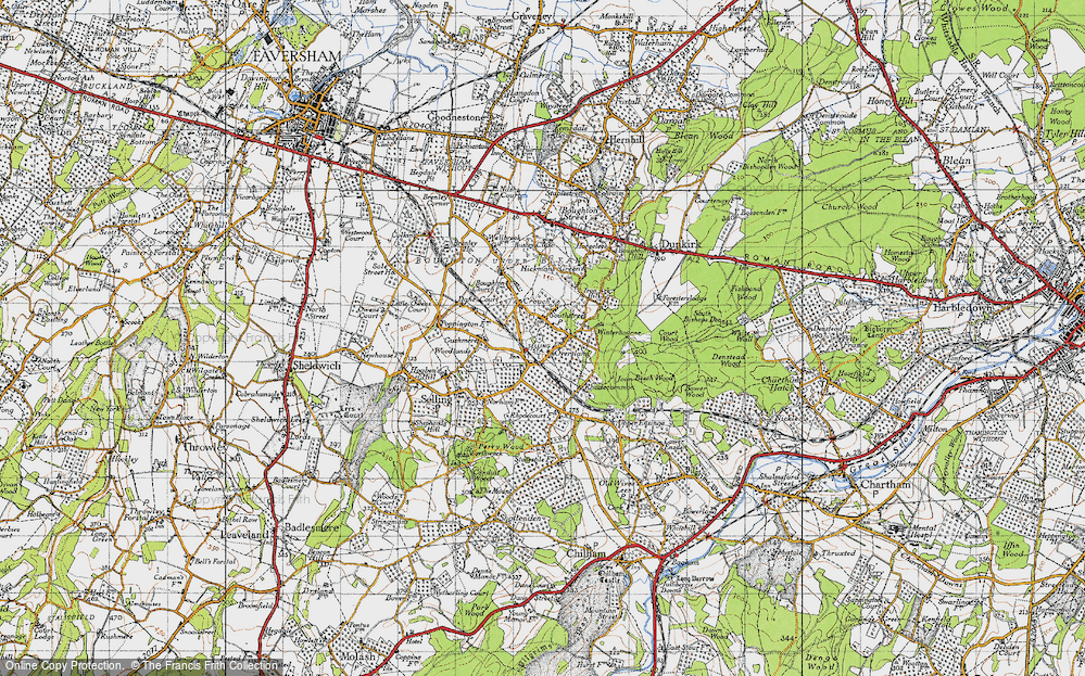 Old Map of Neames Forstal, 1946 in 1946