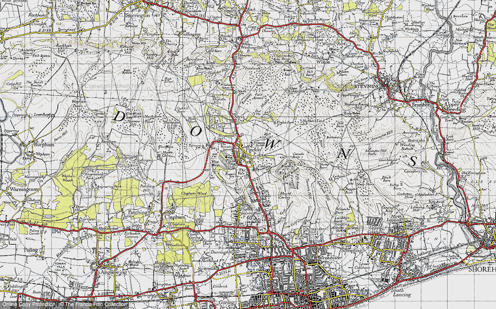 Old Map of Nepcote, 1940 in 1940
