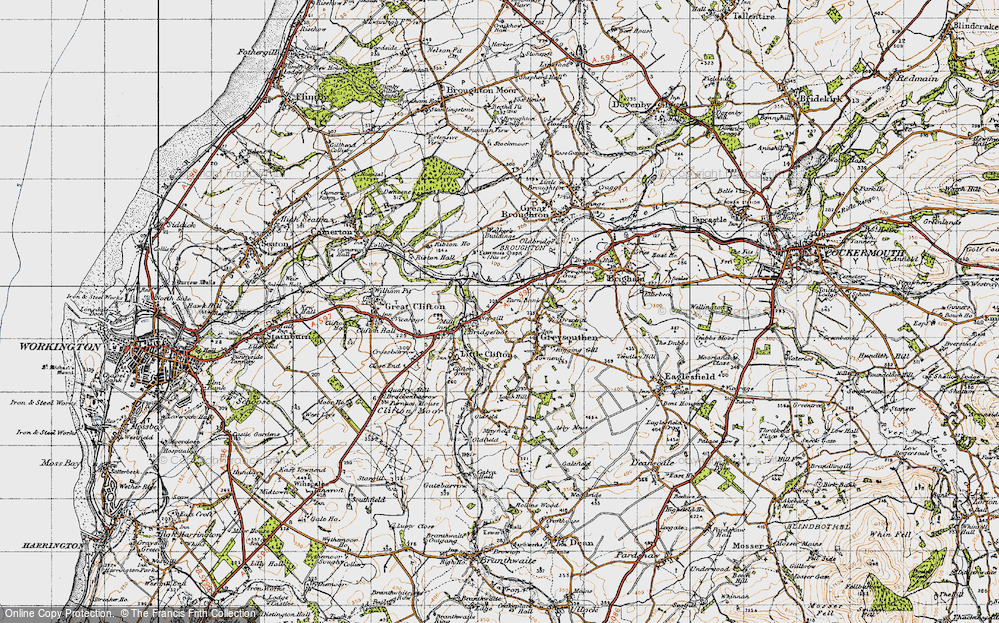 Old Map of Nepgill, 1947 in 1947