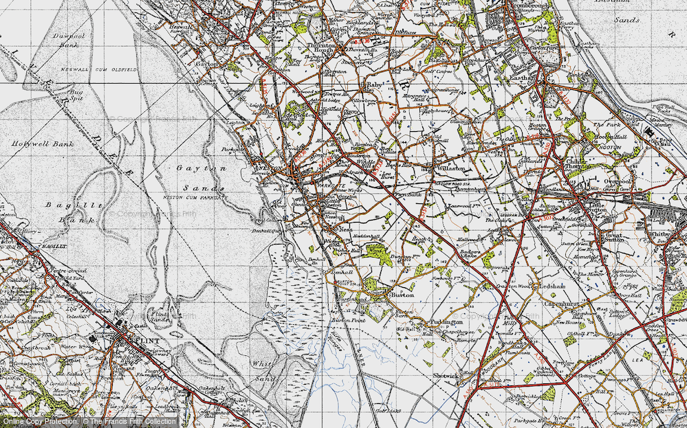 Old Map of Ness, 1947 in 1947