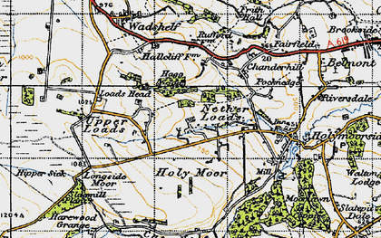 Old map of Nether Loads in 1947