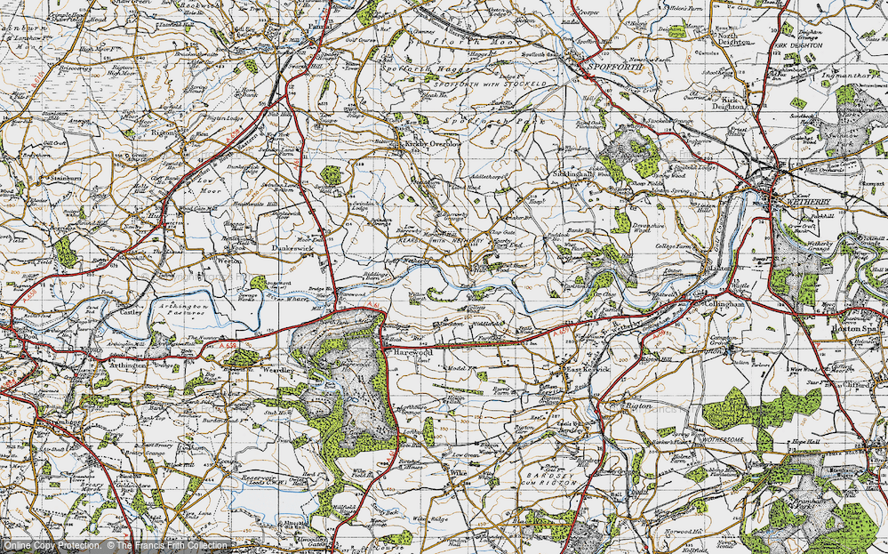 Old Map of Netherby, 1947 in 1947