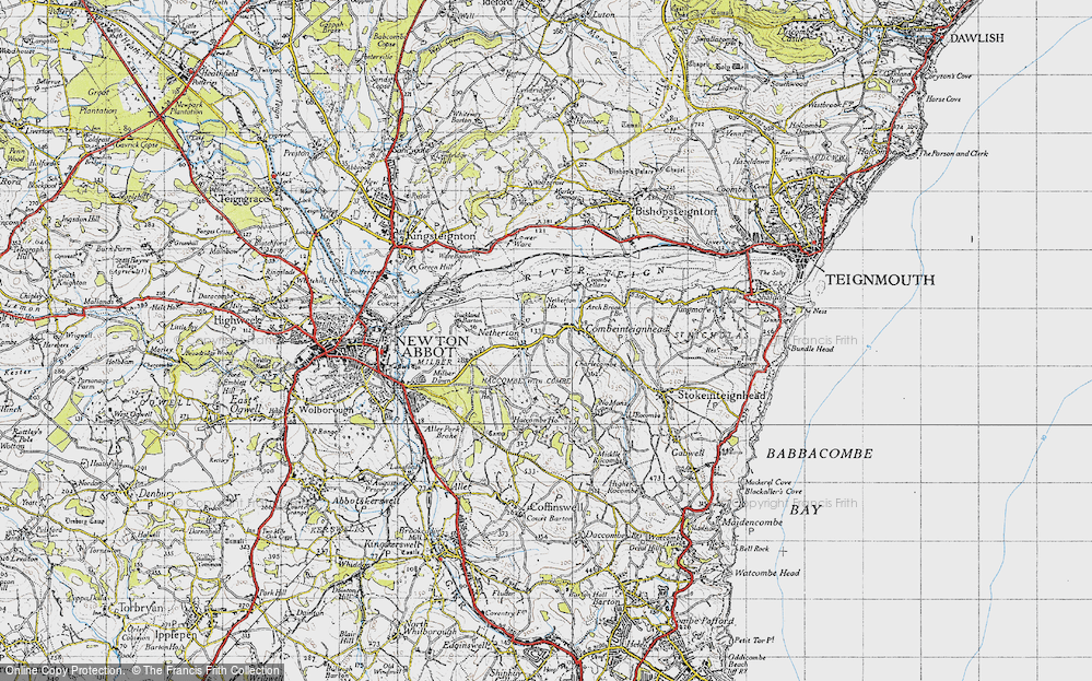 Old Map of Netherton, 1946 in 1946
