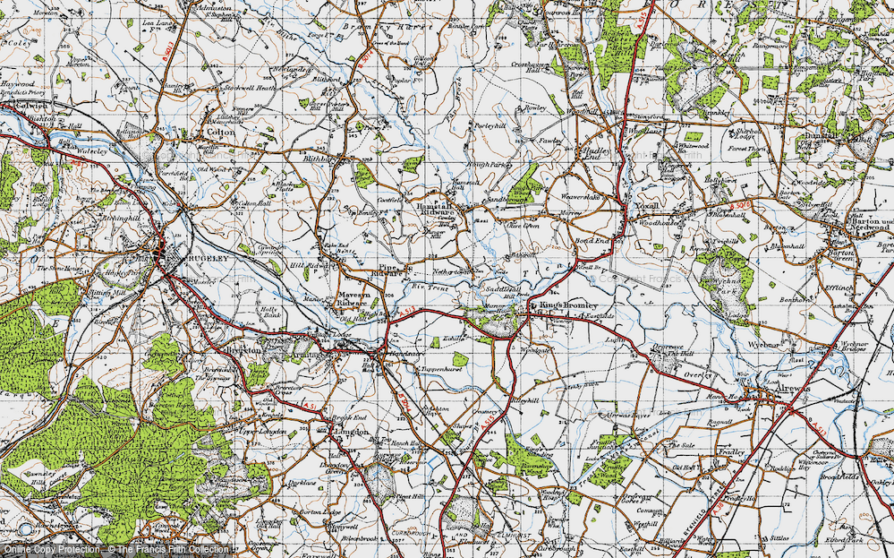 Old Map of Nethertown, 1946 in 1946