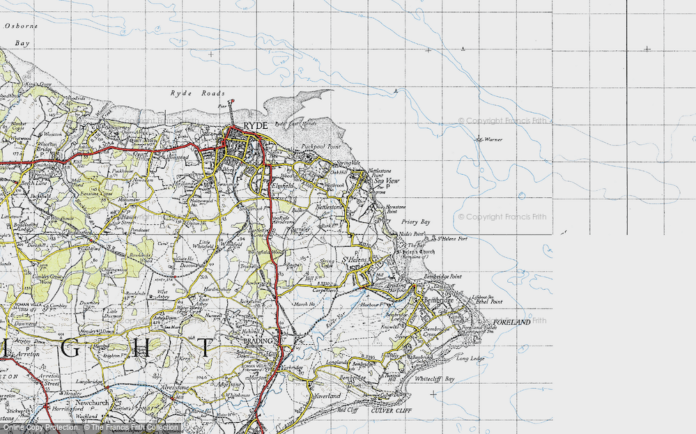 Old Maps Of Nettlestone Isle Of Wight Francis Frith