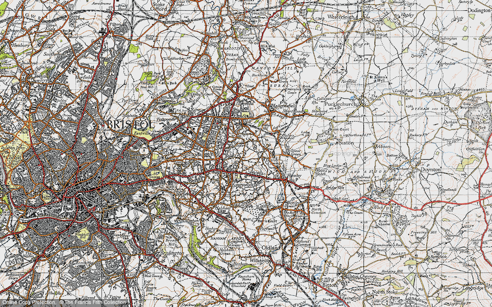 Old Map of New Cheltenham, 1946 in 1946