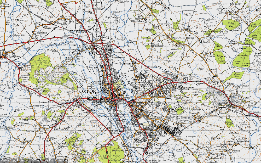 Old Map of New Marston, 1946 in 1946