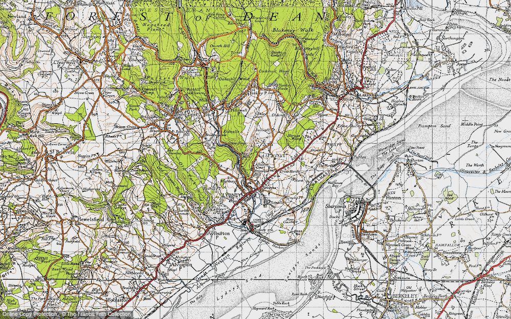 Old Map of New Mills, 1946 in 1946