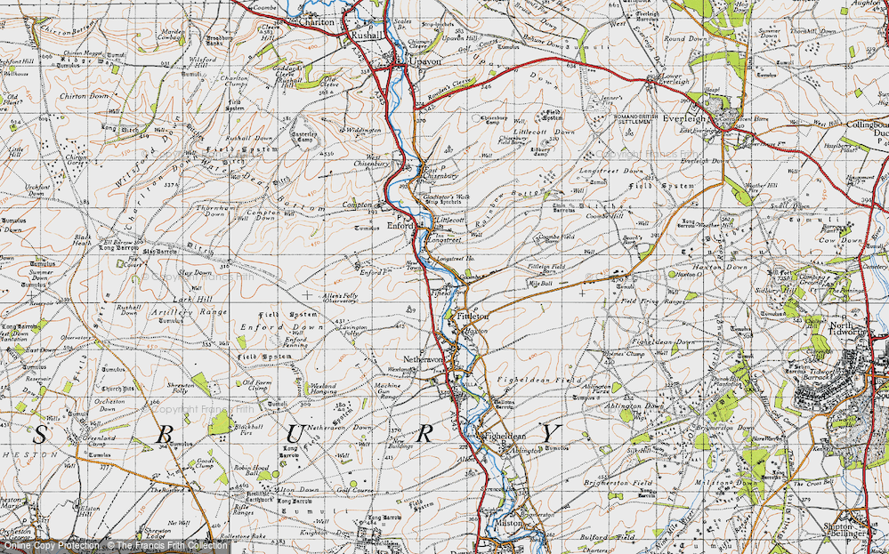 Old Map of New Town, 1940 in 1940