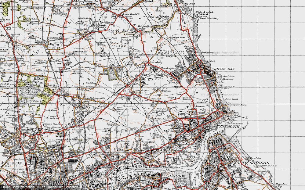 Old Map of New York, 1947 in 1947