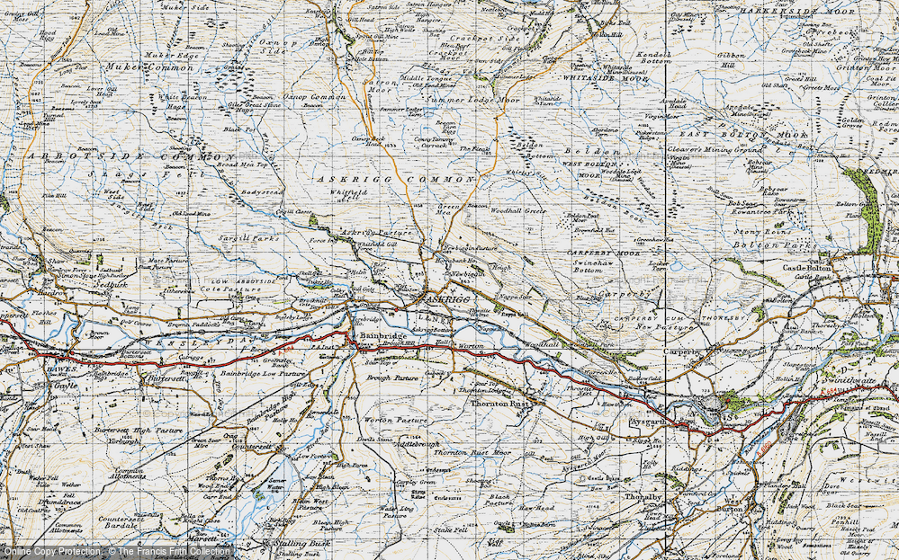 Old Map of Newbiggin, 1947 in 1947