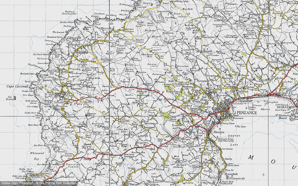 Old Map of Newbridge, 1946 in 1946