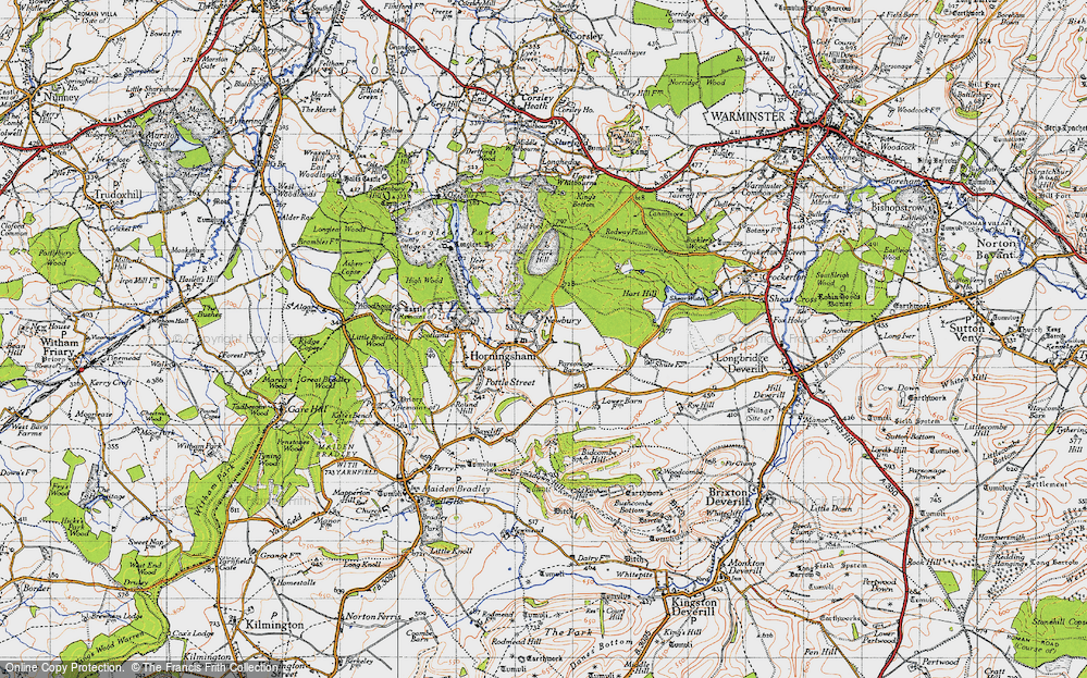 Old Map of Newbury, 1946 in 1946