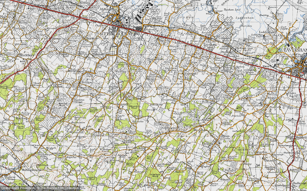 Old Map of Newbury, 1946 in 1946