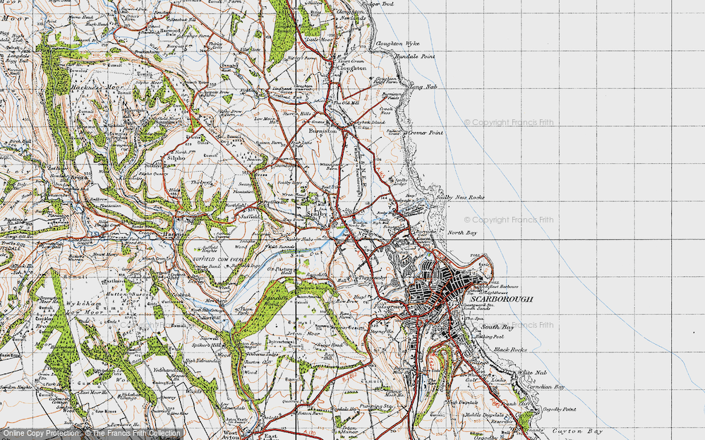 Old Map of Newby, 1947 in 1947