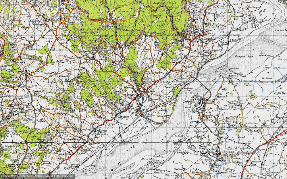 Old Map of Newerne, 1946 in 1946