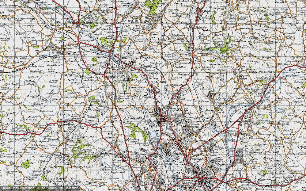 Old Map of Newfield, 1946 in 1946