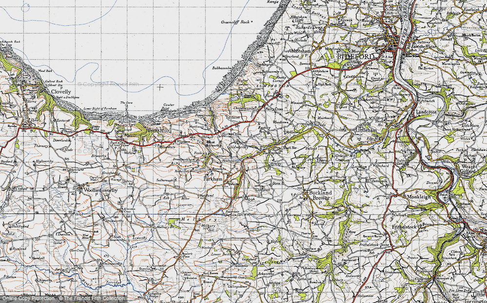 Old Map of Newhaven, 1946 in 1946