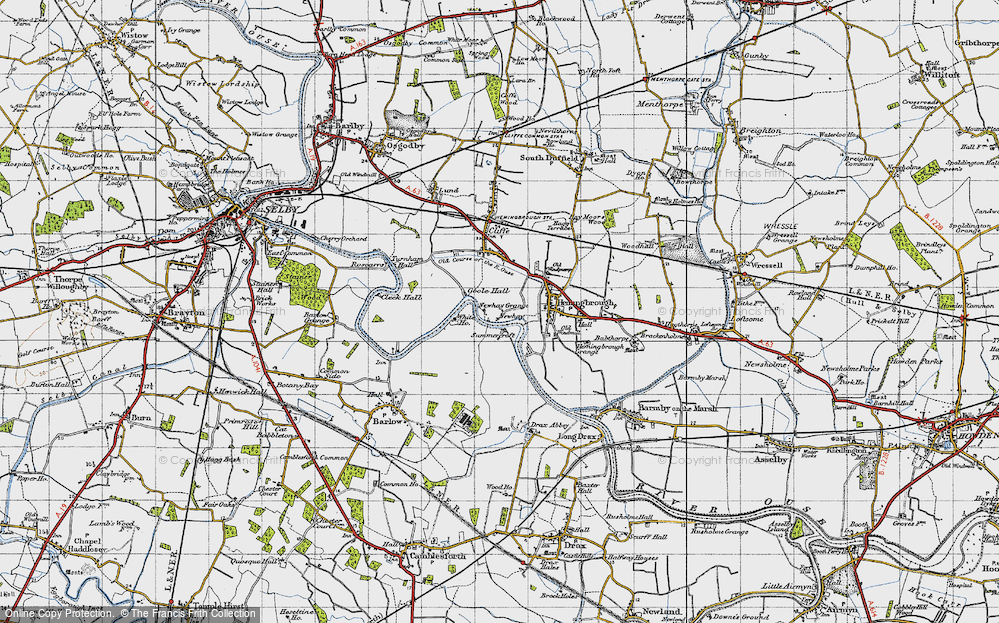 Old Map of Newhay, 1947 in 1947