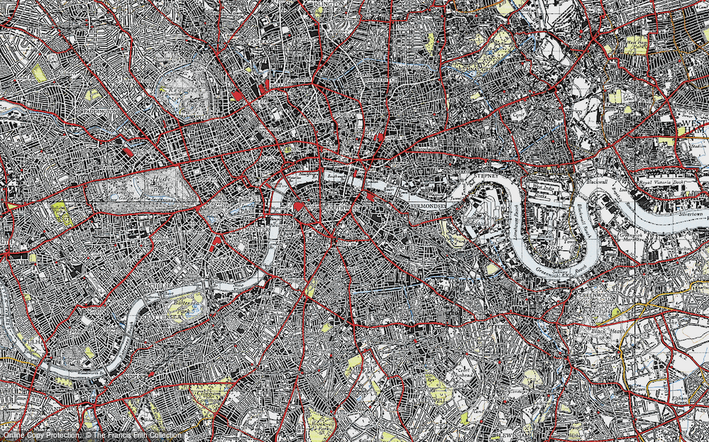 Old Map of Newington, 1946 in 1946