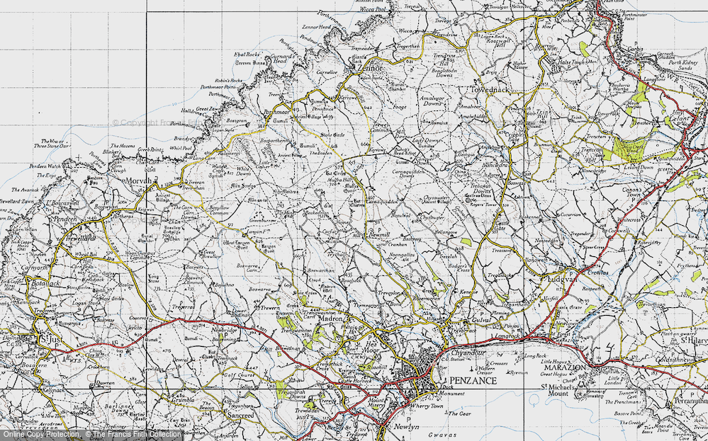 Old Map of Newmill, 1946 in 1946