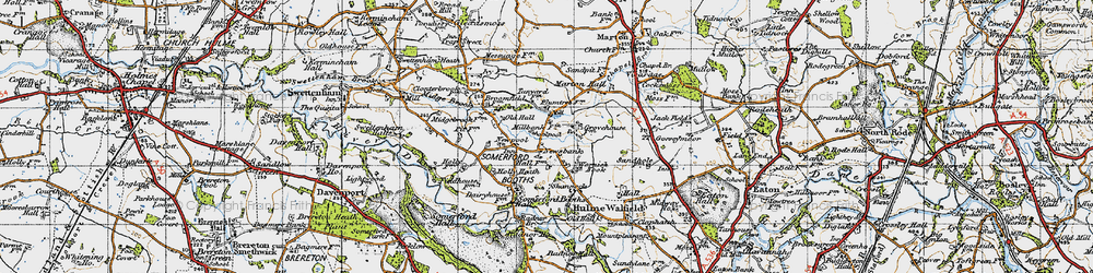 Old map of Newsbank in 1947