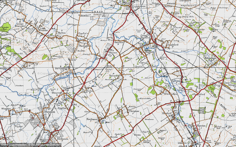 Old Map of Newton, 1946 in 1946