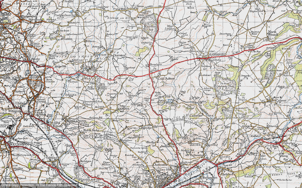 Old Map of Nimlet, 1946 in 1946