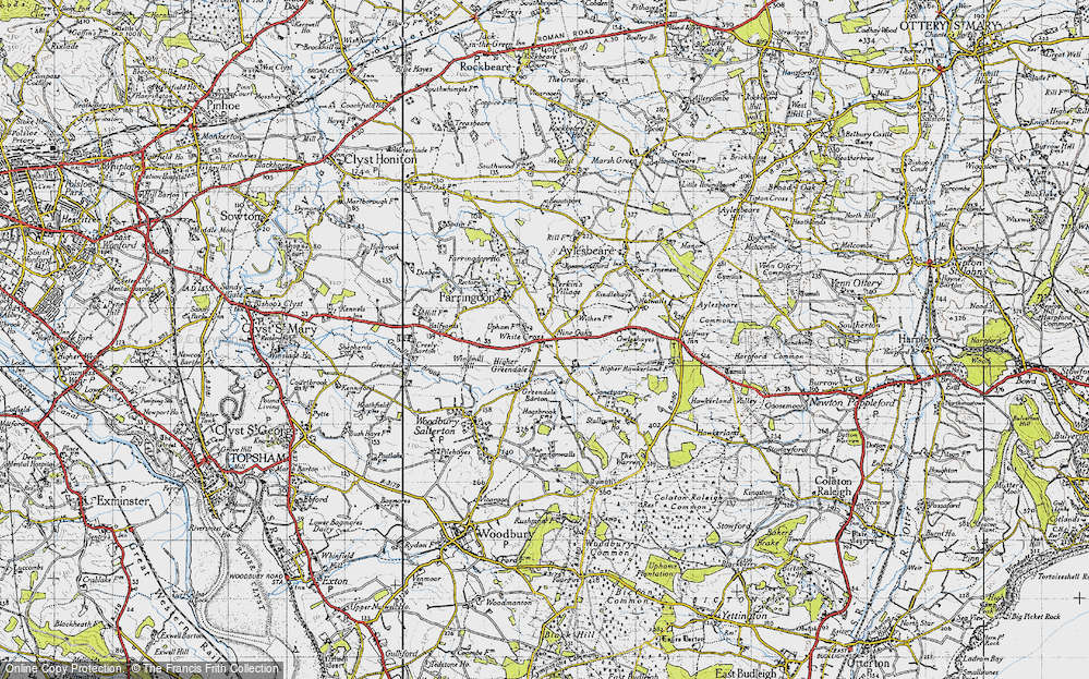 Old Map of Nine Oaks, 1946 in 1946