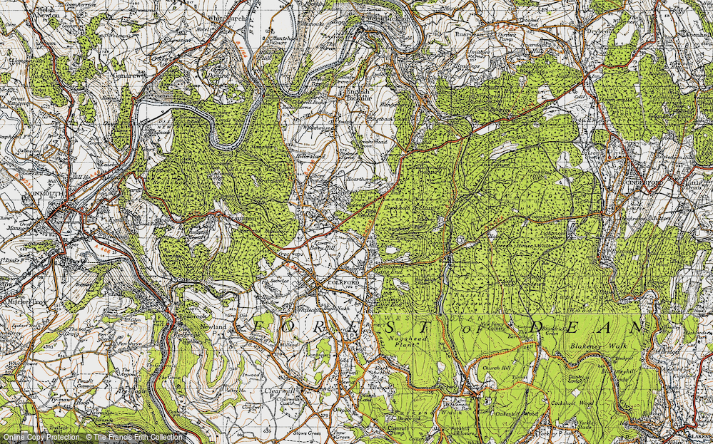 Historic Ordnance Survey Map Of Ninewells 1946   Ninewells 1946 Npo792335 Large 