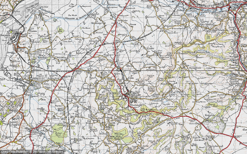 Old Map of Norman Hill, 1946 in 1946