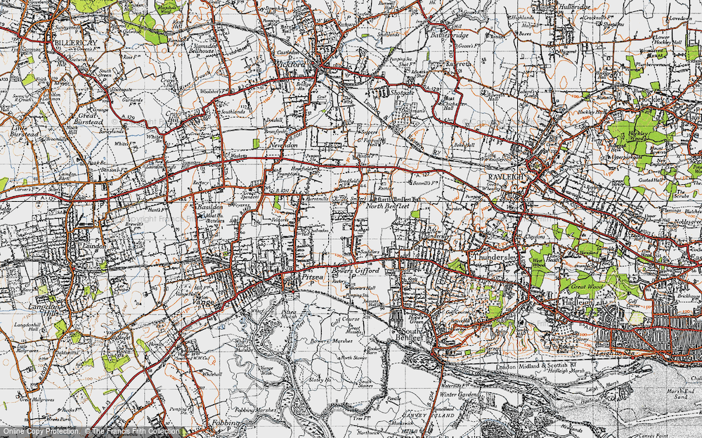North Benfleet, 1945