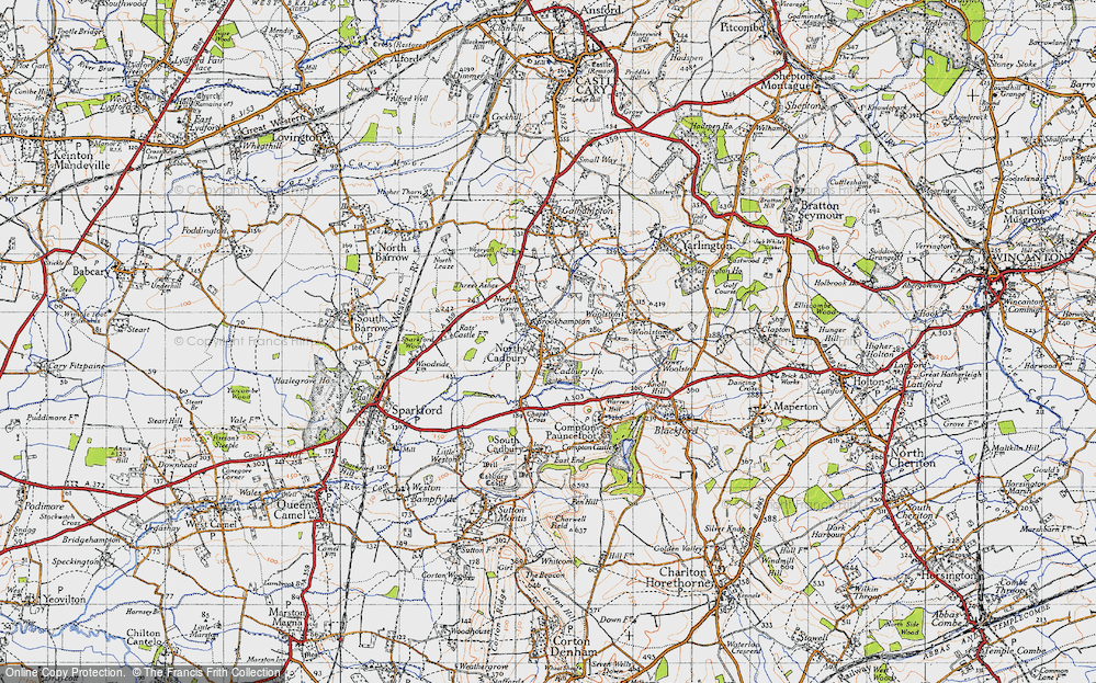 North Cadbury, 1945