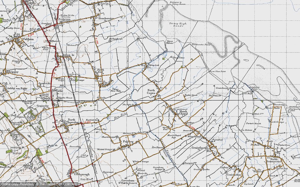 Old Map of North Cotes, 1946 in 1946
