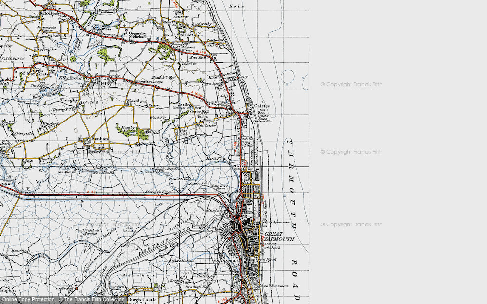 North Denes, 1945