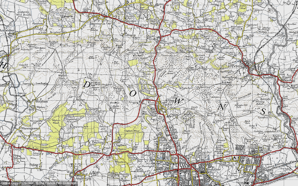 Old Map of North End, 1940 in 1940