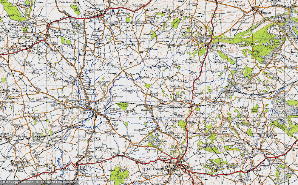 Old Map of North End, 1945 in 1945