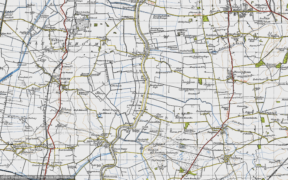 Old Map of North Ewster, 1947 in 1947