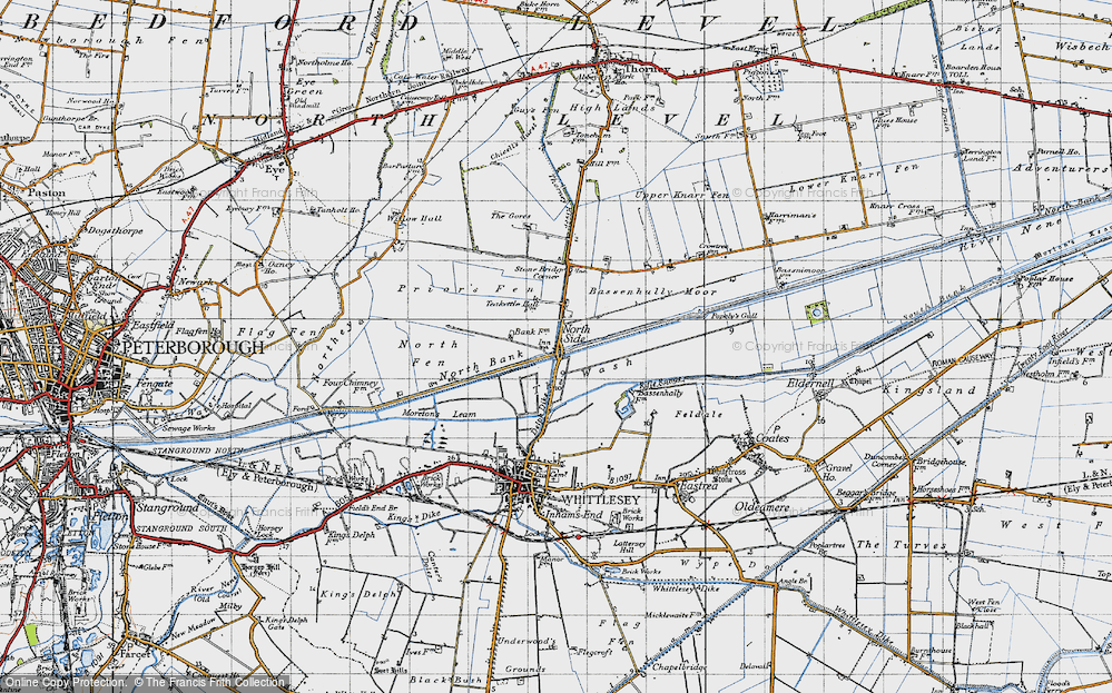 Old Map of North Side, 1946 in 1946