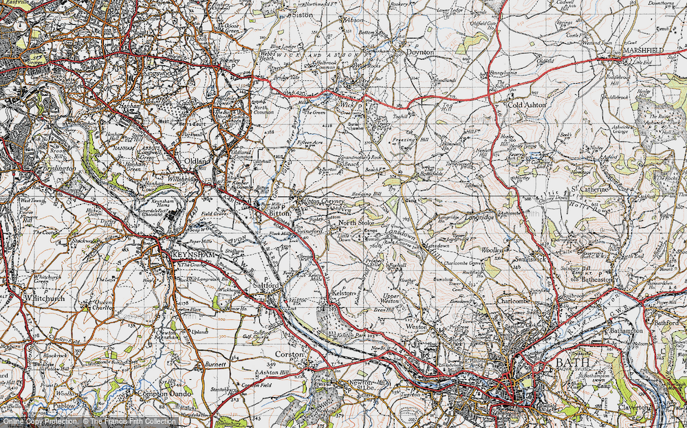 Old Map of North Stoke, 1946 in 1946