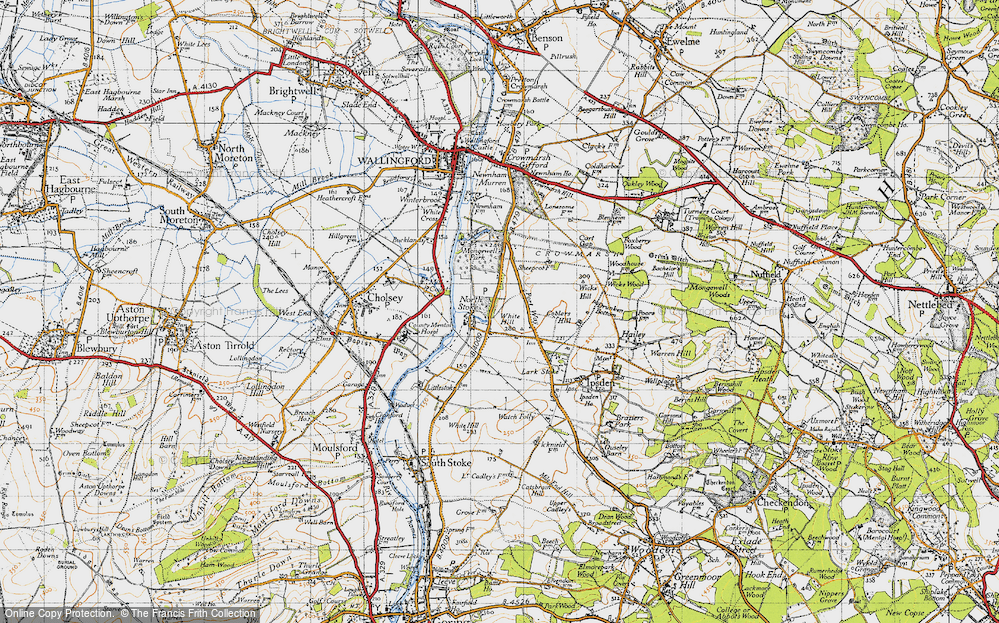 Old Map of North Stoke, 1947 in 1947