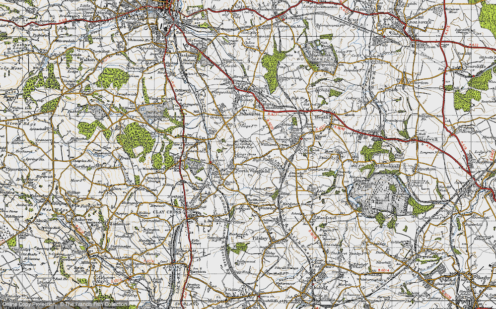 North Wingfield, 1947