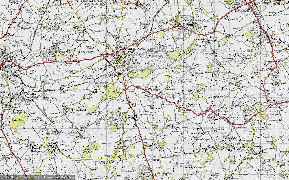 Old Map of North Wootton, 1945 in 1945