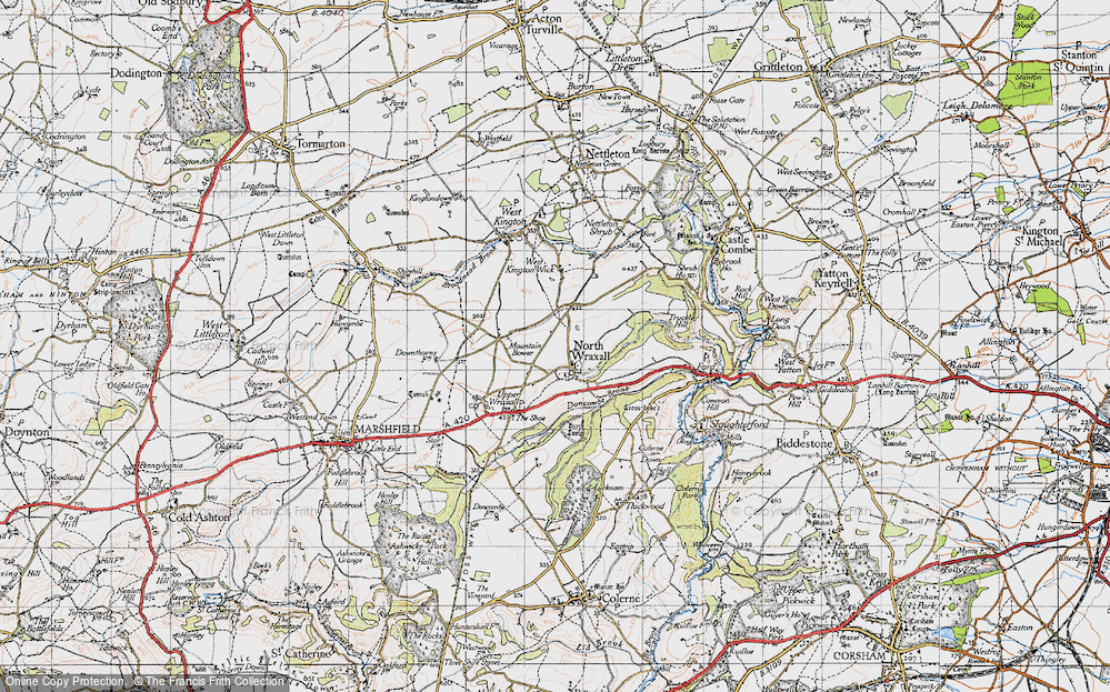Old Map of North Wraxall, 1946 in 1946