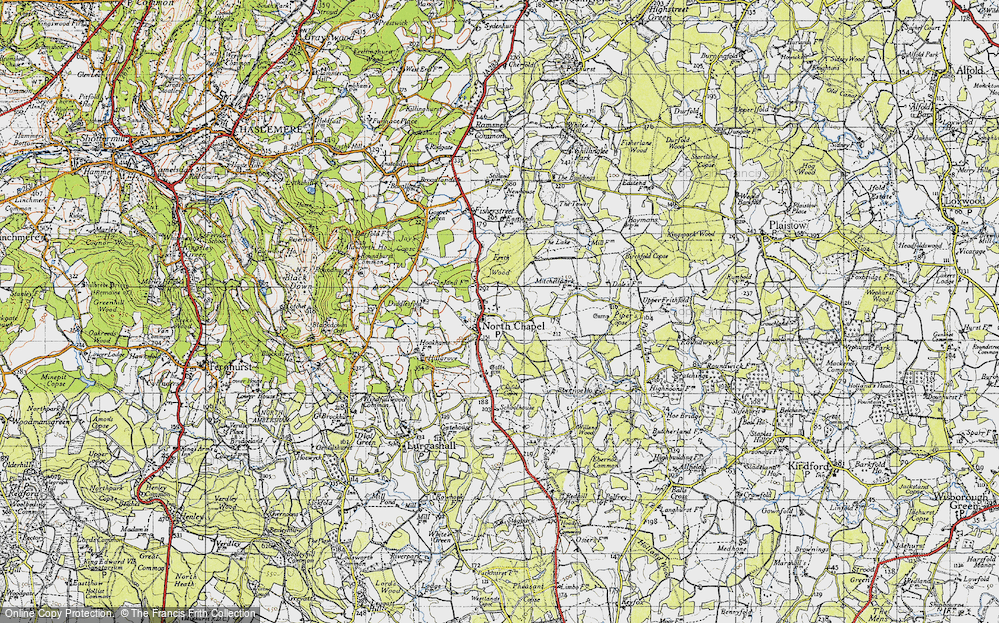 Old Map of Northchapel, 1940 in 1940