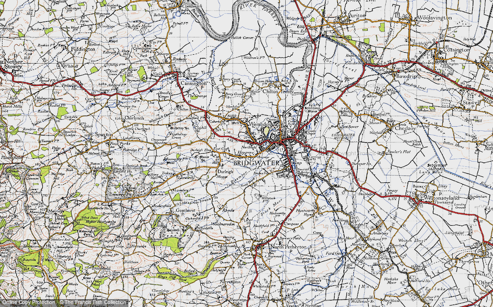 Old Map of Northfield, 1946 in 1946