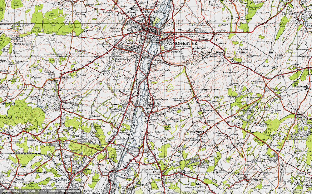 Old Map of Northfields, 1945 in 1945