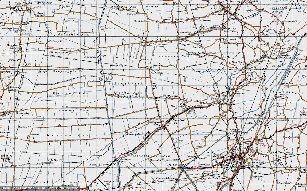 Old Map of Northgate, 1946 in 1946