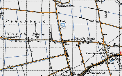 Old map of Northgate in 1946